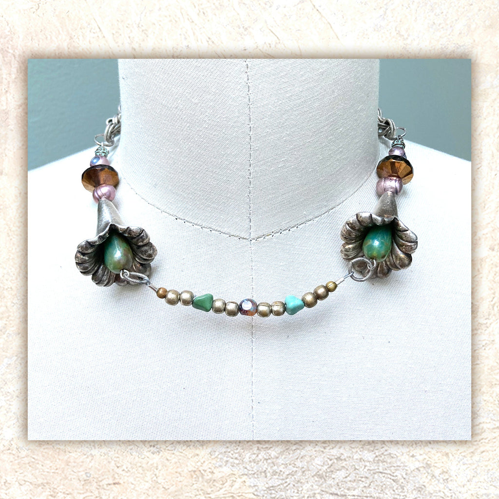 Multi Pearl Statement Necklace | Linton Jewelry
